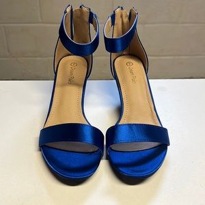 Dream Pairs Royal Blue Heels